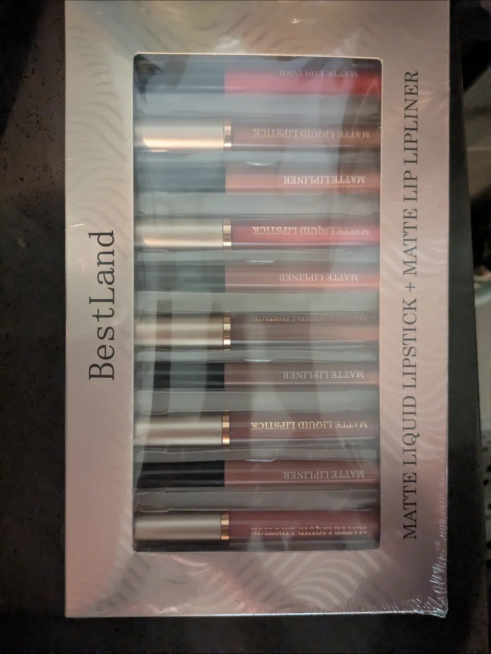 Matte Liquid Lipgloss Set - Nude Pink 10 Shades - Brand New In Plastic